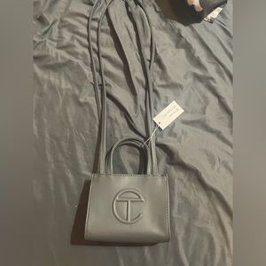 Grey Small Telfar Bag